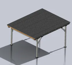 Simple Canopy / Carport – Conceptual Model