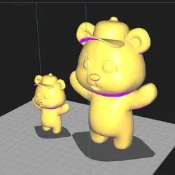 Teddy Bear Tedy Valentin Cap