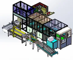 Vacuum Packaging Line for Reel-mounted SMD Components