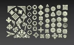Victorian Gothic Flower Designs