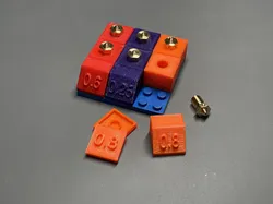 Brick nozzle holder (threaded)