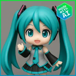 🎤 Chibi Hatsune Miku – Pop Star Edition
