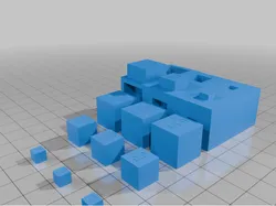 Customizable Tolerance Testing / Calibration Block