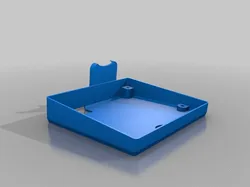 Display rear cover with extended Micro SD holder factory screws