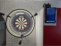 Einfacher Kamerahalter für Winmau Plasma und Targetbeleuchtung Autodarts Autodarts.io