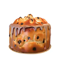 festive christmas pannetone