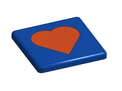 Heart Sign Coaster