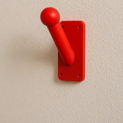 Helmet Holder Wall Mount | Strong 3D Printable Hook | Reign3D
