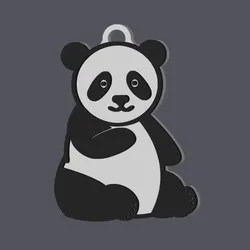 Jewelry & Accessories STL Descărcare - Panda - Earring & Pendant - studio WES