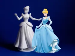 Modelo 3D de Princesa Inspirada en Cenicienta - Modelo de impresión 3D gratuito