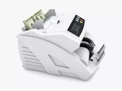 Money Counter With Dollar Pack 3D model