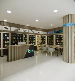 Phone store Low-poly 3D model