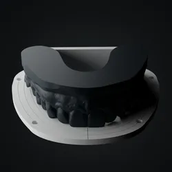 PLATE - Dental assembly table + horizontal guide