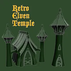 Retro Elven Temple