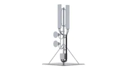 Rooftop Cell Phone Tower 1 3D model