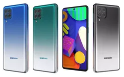 Samsung Galaxy F62 All Colors 3D model
