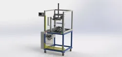 SEMI-AUTOMATIC BUTTONS INSERTION STATION 3D model
