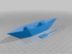 Toy canoe
