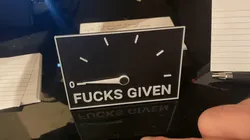 True Feeling Desk Sign