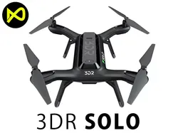 3D Robotics Solo And GoPro Hero4 3D model
