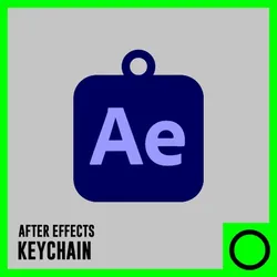 ADOBE AFTER EFFECTS KEYCHAIN