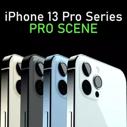 Apple iPhone 13 Pro Max Series Pro Scenes Collection 3D Model Pack
