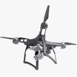 DJI Professional Phantom 3 Quadcopter Drone 3D Model 3D model