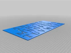 Fully Customisable Stencil