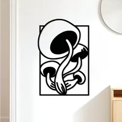 Home Decorations & Ornaments STL تنزيل - Mushroom Wall Art, Wall Decor, Home Decor - OALPO