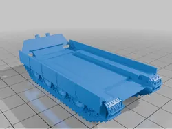 JagdPanther Lower Hull for Battlefront Parts 1/100