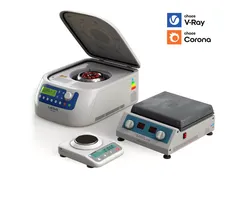 laboratory equipment  Low-poly 3D model
