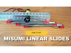 Linear Slide Insert (Dual String) for FTC (Misumi)