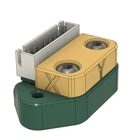 Magnetic (Heatbed) Mount for ADXL345 Accelerometer
