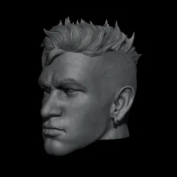 Neymar Jr Headsculpt – Football 1:6 & 1:12 Scale STL & OBJ