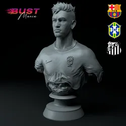 Neymar Jr Premium Bust STL