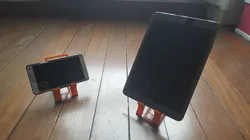 Print in place adjustable phone/tablet stand