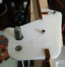 Prusa i3 lasercut frame z axis leadscrew remix