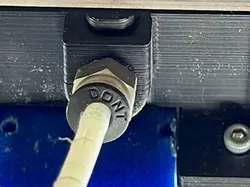 Railcore Cover Interface w/ filament pass-thru