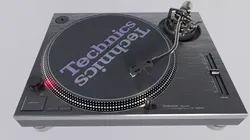 Record deck Low-poly 3D model