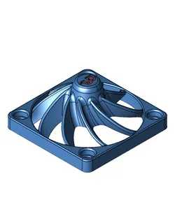 Rev2- Makergear M2 Dual Fan Printer Fan Cover Design 2.step