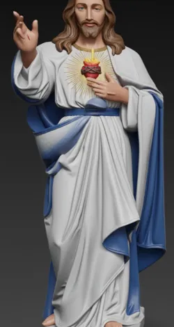 Sacred Heart of Jesus Statuette