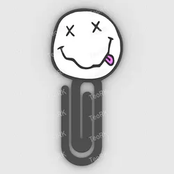 Stationery & Learning Tools STL تنزيل - nirvana - Paper clip - bookmark - STL file - TeoRk