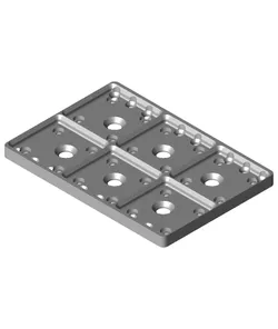 TOGRack Gridfinity Baseplate v1.2 3x2