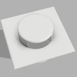 3D printer bestanden | 3MF | Junction box cover 60 mm