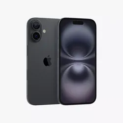 Apple iPhone 16 Black 3D model