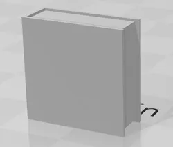 Basic Square Book Miniature