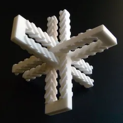 Borromean hairpins