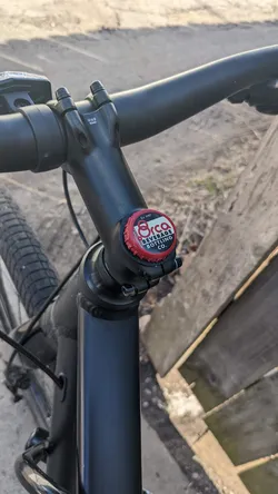 Bottle Cap Bike Stem Cap