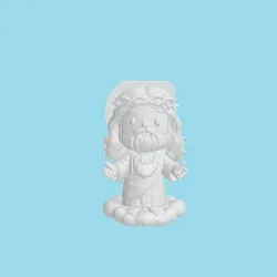 Characters & Creatures STL indir - Jesus Cristo fofinho - Leandro De coração