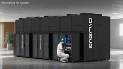 D-Wave Quantum Computer 3D model